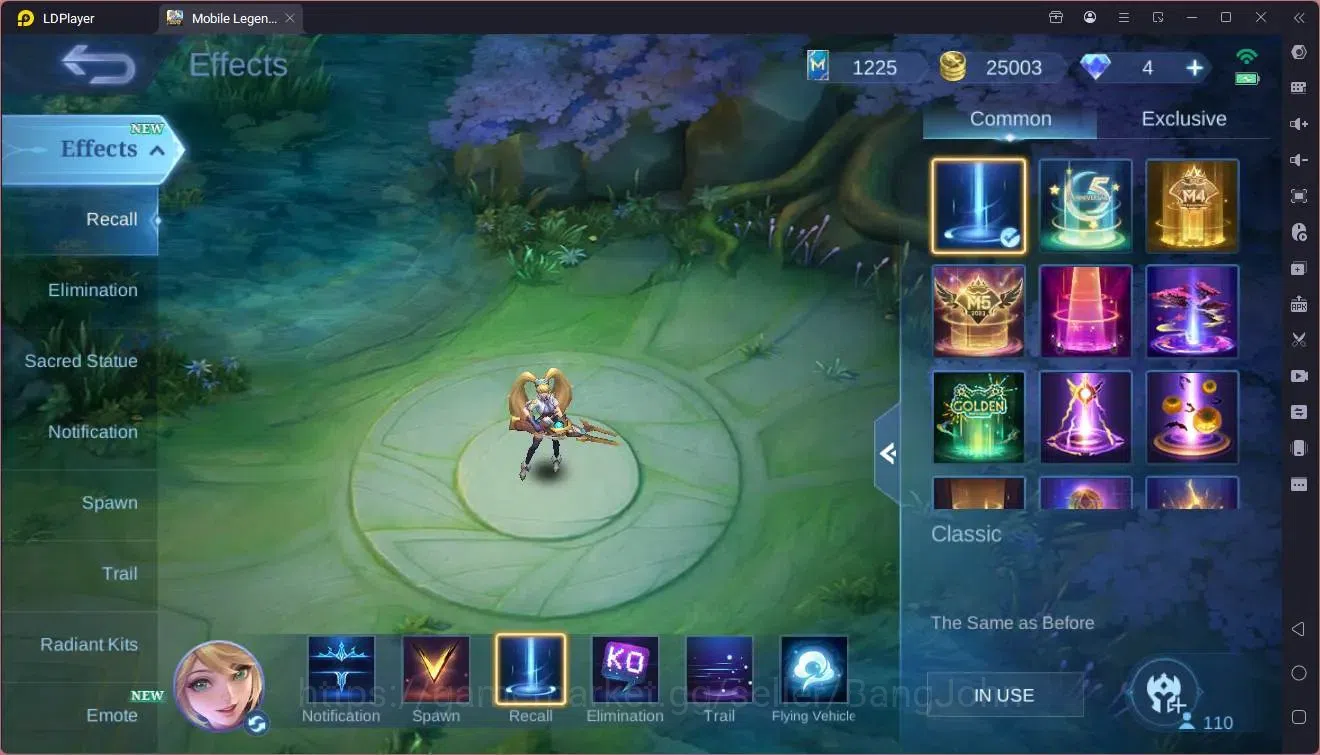 Mobile Legends: Bang Bang Accounts Global|Hero 110|Skin 189|Renowned|KOF Karina|CC Na image 15
