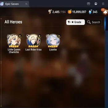 Epic Seven Accounts Starter Global Unverif|Best Starter|3ML(LQC,LRK,Lisette)|PoH ON|Moonlight Theater Locked|SS