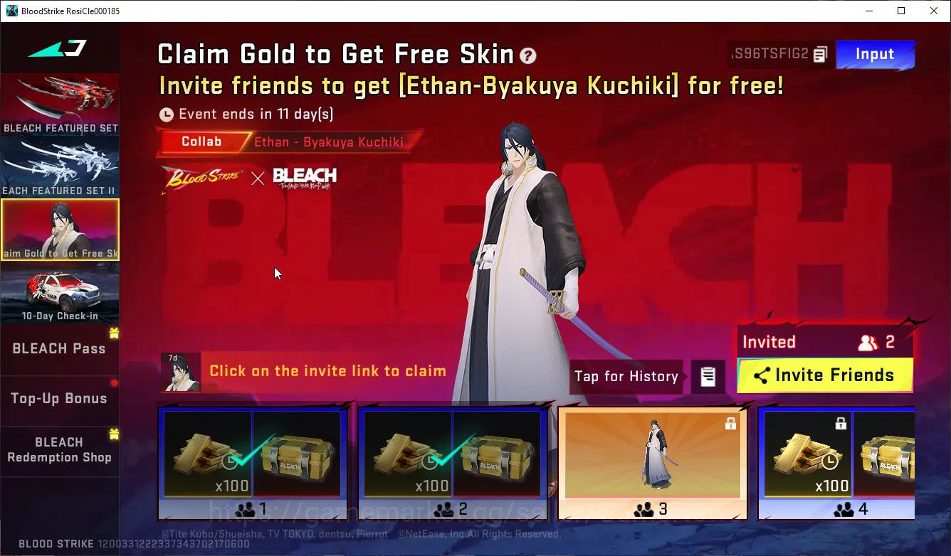 Blood Strike Accounts Mid-Tier ASIA|1 ETERNAL Lv2 KALA - Requiem |NetEase|Check SS(BLS2911) 11