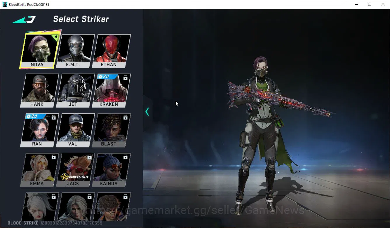 Blood Strike Accounts Mid-Tier ASIA|1 ETERNAL Lv2 KALA - Requiem |NetEase|Check SS(BLS2911) 3