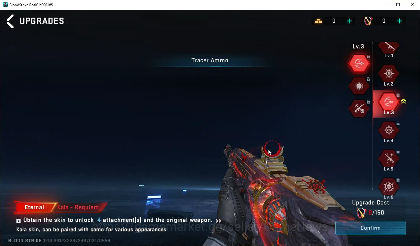 Blood Strike Accounts Mid-Tier ASIA|1 ETERNAL Lv2 KALA - Requiem |NetEase|Check SS(BLS2911) 5