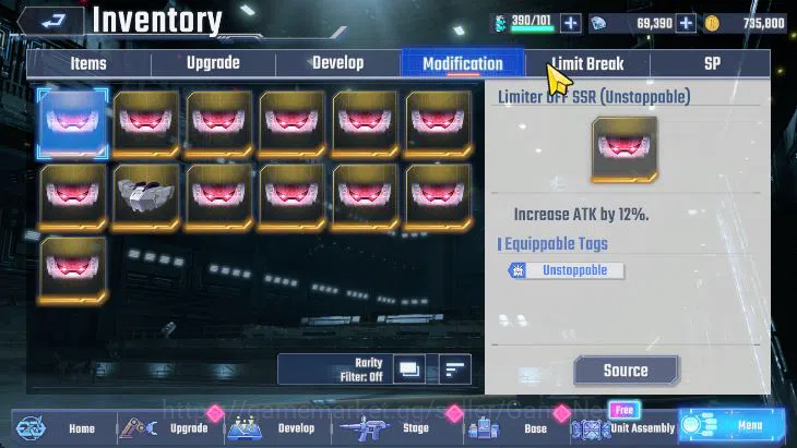 SD Gundam G Generation ETERNAL Accounts [Global] 70K DM | 1 Limit 5 UR (Unicorn, Ez8, Le C image 10