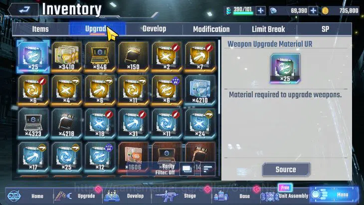 SD Gundam G Generation ETERNAL Accounts [Global] 70K DM | 1 Limit 5 UR (Unicorn, Ez8, Le C image 8