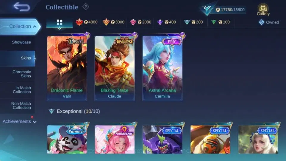 Mobile Legends: Bang Bang Accounts Global|Skin 87|Seasoned|Collector Natalia,S.A.B.E. image 7