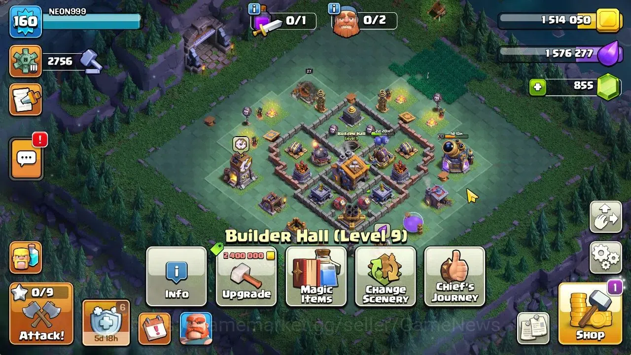 Clash of Clans Accounts TH 15-BH 9|LV 160|HH 9|BK 76,AQ 85,GW 60,MP 57,RC  image 14