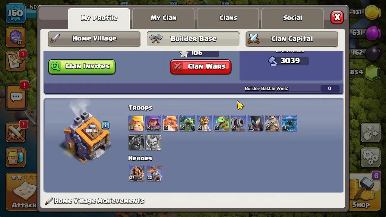 Clash of Clans Accounts TH 15-BH 9|LV 160|HH 9|BK 76,AQ 85,GW 60,MP 57,RC  image 6