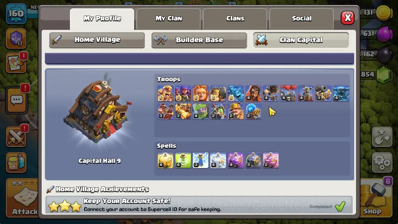 Clash of Clans Accounts TH 15-BH 9|LV 160|HH 9|BK 76,AQ 85,GW 60,MP 57,RC  image 7
