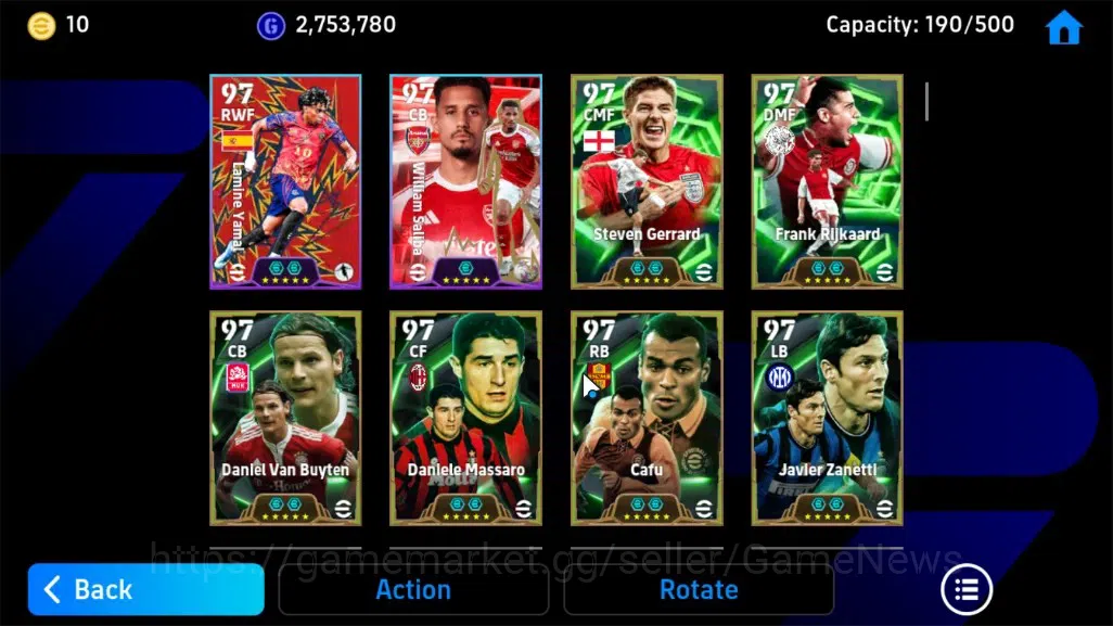 eFootball Accounts Android|BigTime Frank Rijkaard,Epic Marco van Bast image 6