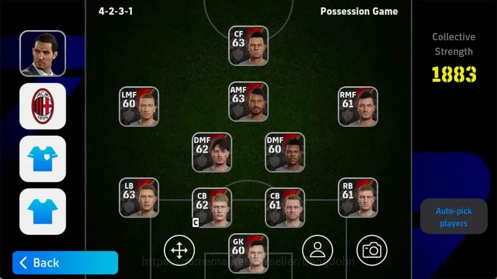 eFootball Accounts Android|PW 1883|Epic Xavi,ShowT Jules Kounde, Show image 3