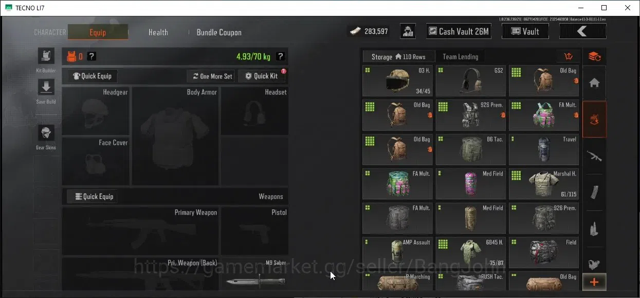 Arena Breakout Accounts Mobile | LV 30 | SV 50.8 M | CV 26.4 M |7 RedItem, image 6