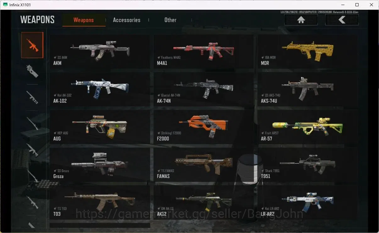 Arena Breakout Accounts MOBILE Lvl 30|SV 32,7M|CV 48K|MORE SKIN,KOI LR-AR2 image 13