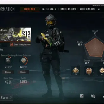 Arena Breakout High Value MOBILE Lvl 30|SV 32,7M|CV 48K|MORE SKIN,KOI LR-AR2 image 1