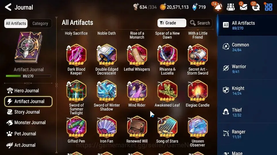 Epic Seven Accounts GLOBAL Unverif|12 ML[Monarch otS Iseria,Salome,BAr image 12