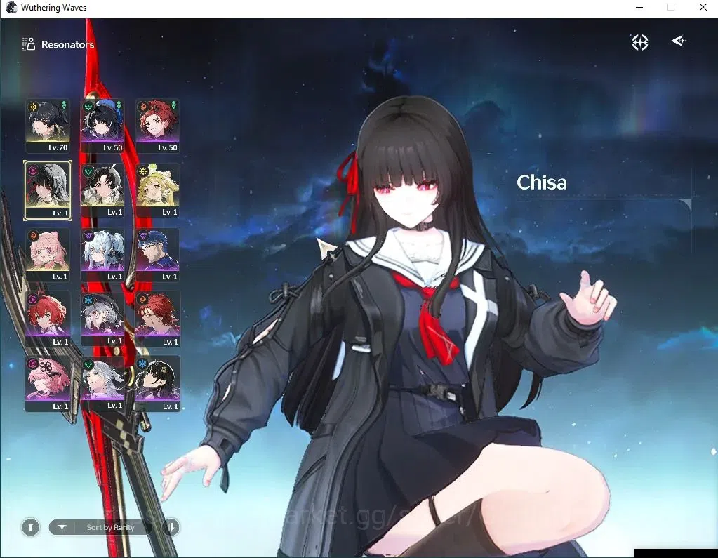Wuthering Waves Accounts SEA | UL 46 | 1 Limited | Chisa R6 + Signature | D image 2