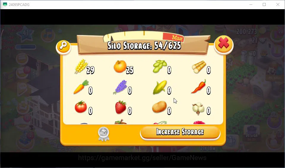 Hay Day Accounts Level 41 | Barn Storage 1100 + Silo Storage 625 |  image 11
