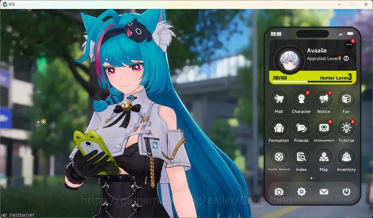 Neverness to Everness Accounts NA | Starter Lv 3 | 2 SSR (Nanally,Jiuyuan)+ 6 SR image 1