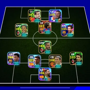 eFootball Accounts Legends & Iconic Players 7 MANAGER BOOSTER | COLECTIVE 3249+,BIG TIME LAMINE YAMAL x MBAPPE WCP2026 x M