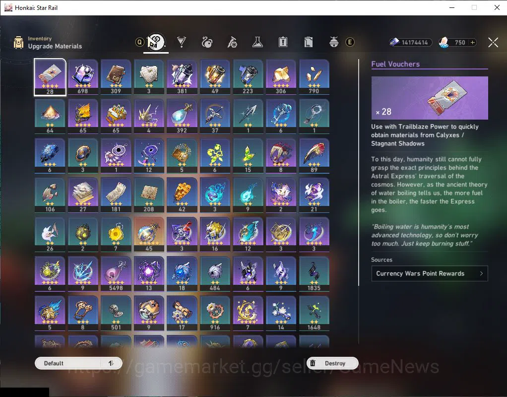 Honkai Star Rail Accounts ASIA|TL 70|12 Limited|[Castorice,Hyacine,Cerydra,F image 4