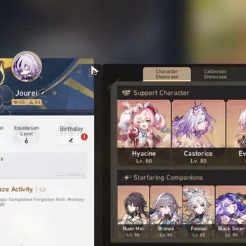 Honkai Star Rail End Game ASIA|TL 70|12 Limited|[Castorice,Hyacine,Cerydra,F image 1