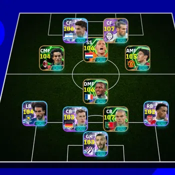 eFootball Accounts Meta Player EFOOTBALL NEW ERA | G BALE SUSANO, PATRICK VIERA,J ALVAREZ SHOW TIME,PEPE, W SNEIJDER, M