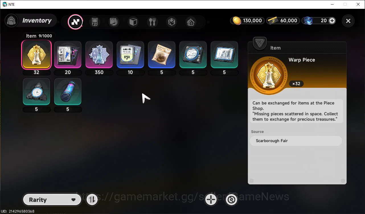 Neverness to Everness Accounts GLOBAL EU |HL 3| 1 SSR Limited Meta Nanally |5 SR  image 5