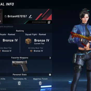 Blood Strike Accounts Starter Asia Starter | AK47 Collab Eva Asuka, Change Name On | Check SS BS081B