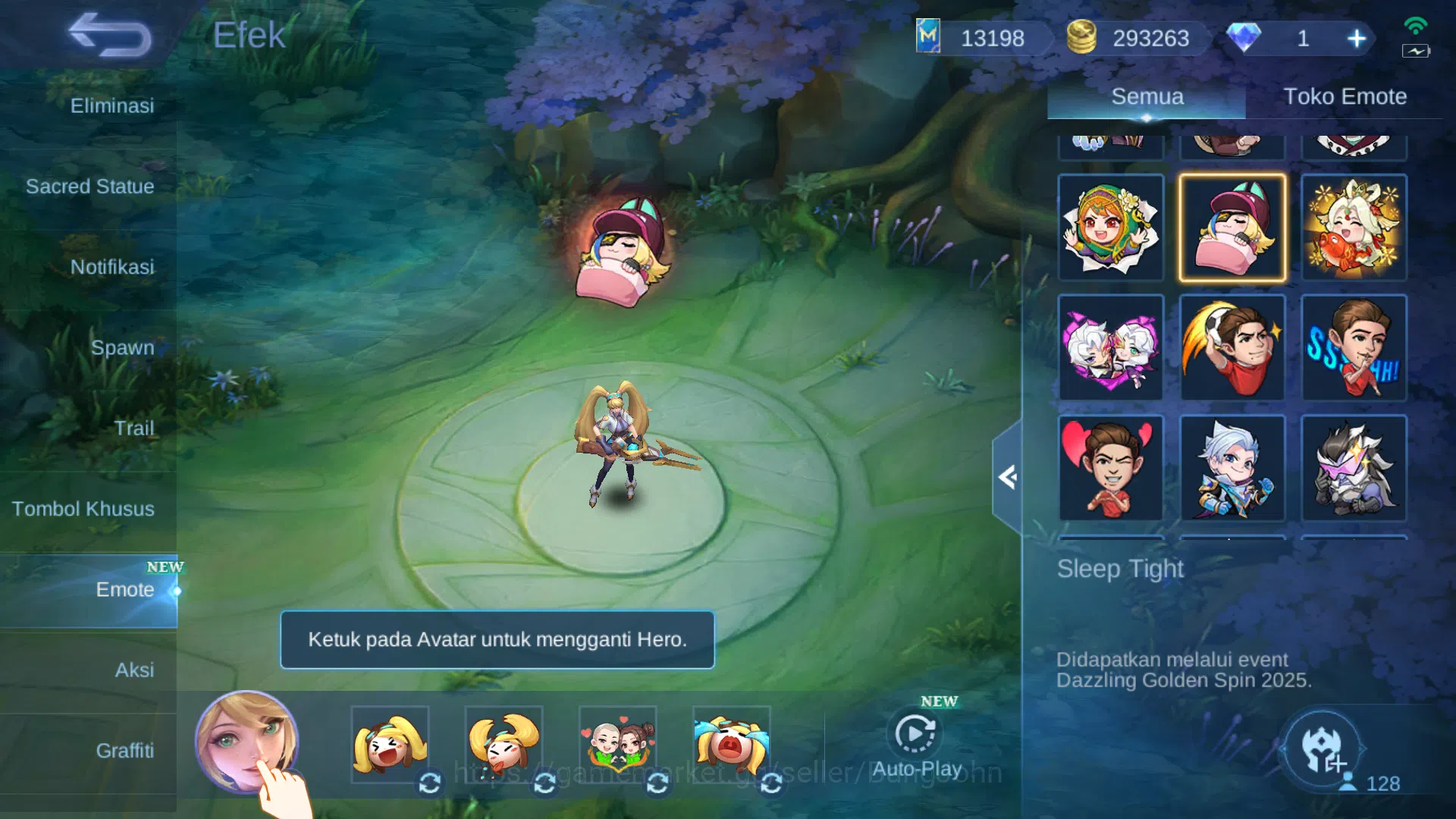 Mobile Legends: Bang Bang Accounts Others Hero 131 | Skin 348 | Legend Granger | Legend Lunox | AllStar Moskov | AllStar 19