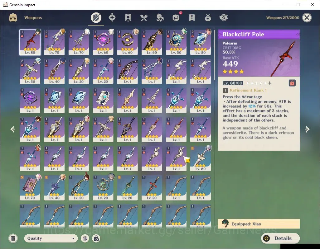 Genshin Impact Accounts ASIA|AR 55|7 Limited + 6 (*5 Standard)|Varka,Ayaka image 3