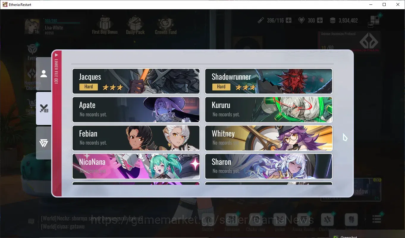 Etheria: Restart Accounts Global-S25|Lv16|8 SSR[Lian,Nathenn,Sharon,Kloss,Ti image 8