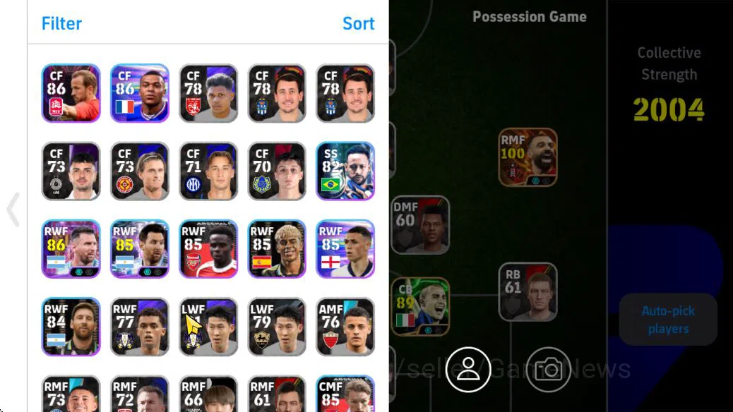 eFootball Accounts Mobile | Big Time Mohamed Salah(Momentum Dribbling image 2