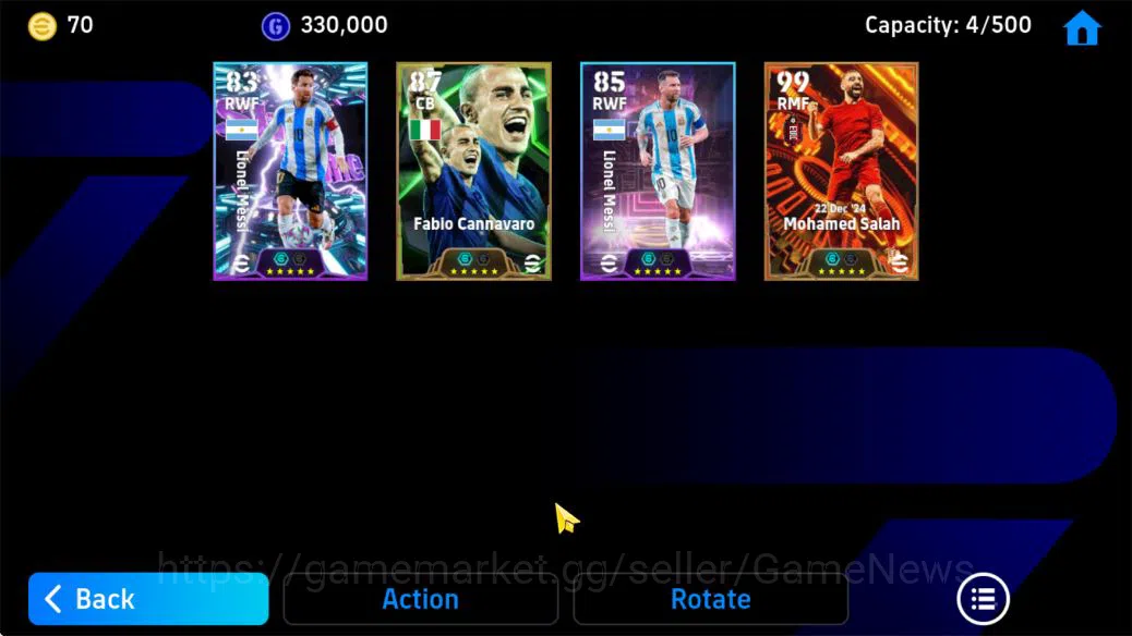 eFootball Accounts Mobile | Big Time Mohamed Salah(Momentum Dribbling image 5