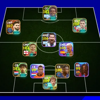 eFootball Accounts Legends & Iconic Players Android|PW 3195|BIGT Kvaratskhelia,Epic PetrCech Suarez Gerrard Sneijder