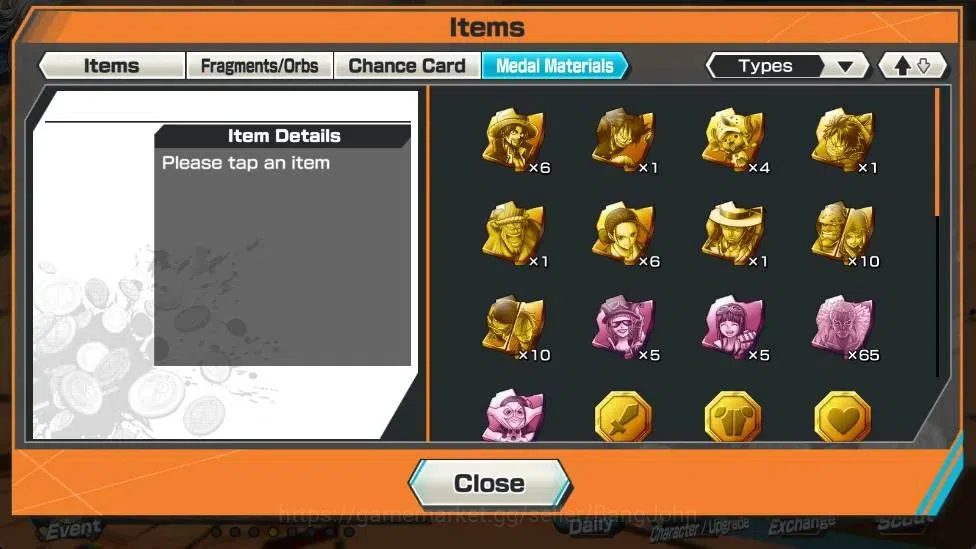 One Piece Bounty Rush Accounts Global |EX 3|PR 5|Gol D. Roger Lv. 1/60,S-Snake Lv image 1