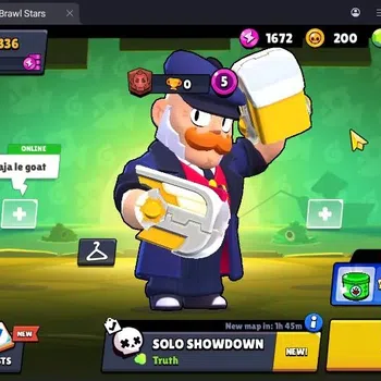 Brawl Stars Accounts Trophy 336| 14 Brawlers | 3 Max |1 Mythic,2 Epic,2 Rare Skins| 2943 Bling | Proteck Off | Check SS