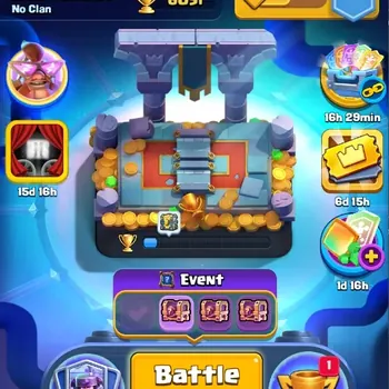 Clash Royale Accounts Others Trophy 6051|CL 1114|KTL 12|114 Cards|2 Champ||1 Hero|10 Evo|Arena 17|194K Coins+372