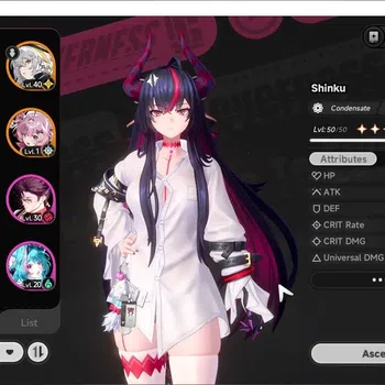 Neverness to Everness Accounts GLOBAL SEA|HL 33|TL 20| 7 S-Class 3 Limit [Shinku,Nanally]+Sign,Iroi |3 Glider|1 S-Class