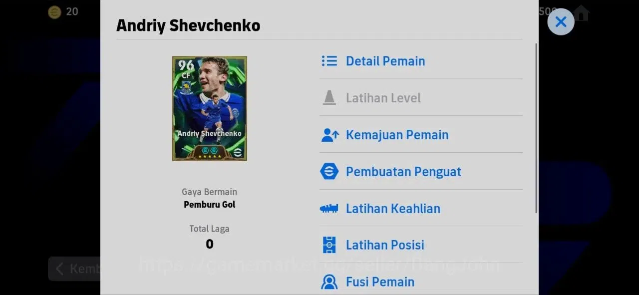 eFootball Accounts Mobile|PW 3181|Epic Shevchenko,Gerrard,Zanetti,Dio image 6