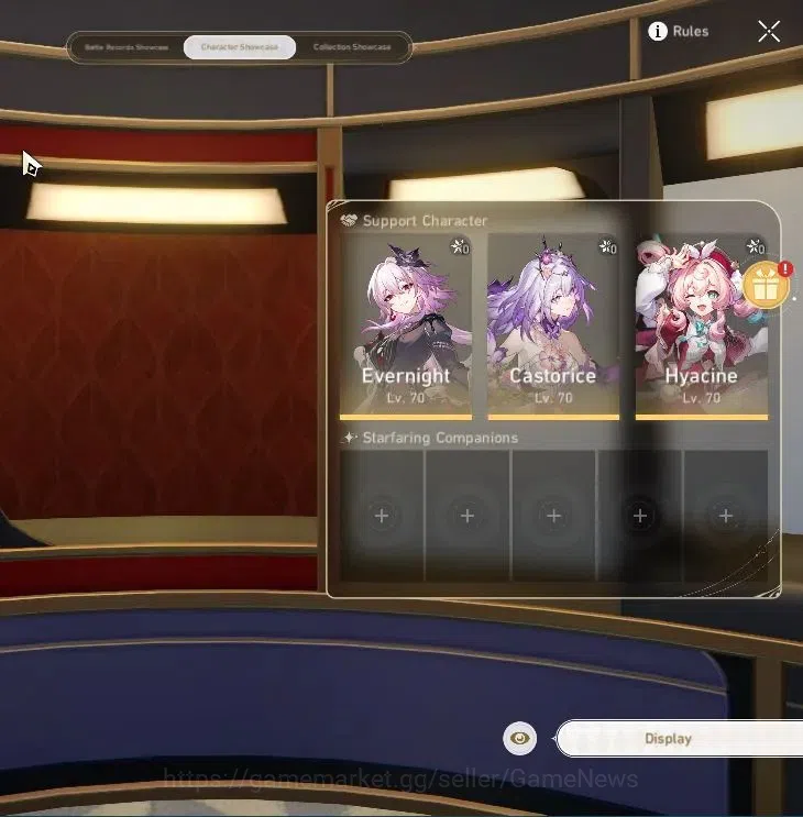 Honkai Star Rail Accounts Asia|TL 56|11 Limited|Casto+Sign,Hyacine,Evernight image 2