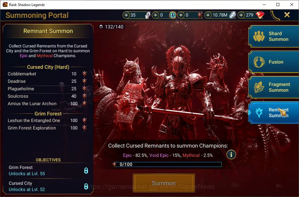 Raid: Shadow Legends Accounts Lv49 1M Power|25 Legend(Calamitus,Noldua,Ninja,Lys image 8