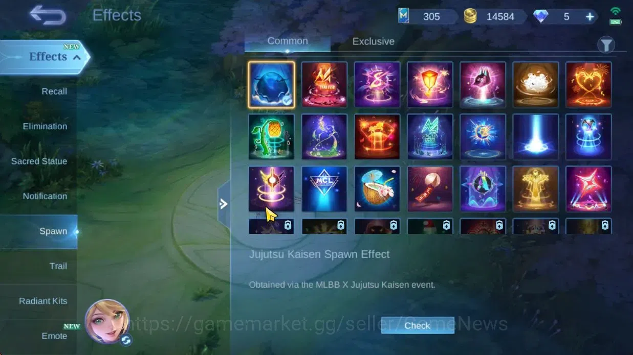 Mobile Legends: Bang Bang Accounts Hero 103|Skin 190|High Glory 73|KOF Karina,PRIME G image 19