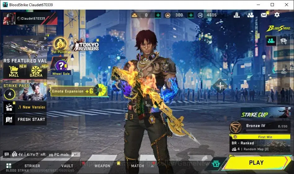 Blood Strike Accounts ASIA|Starter|Collab 7DS-AK47|Collab EVA-MCX|Collab image 1