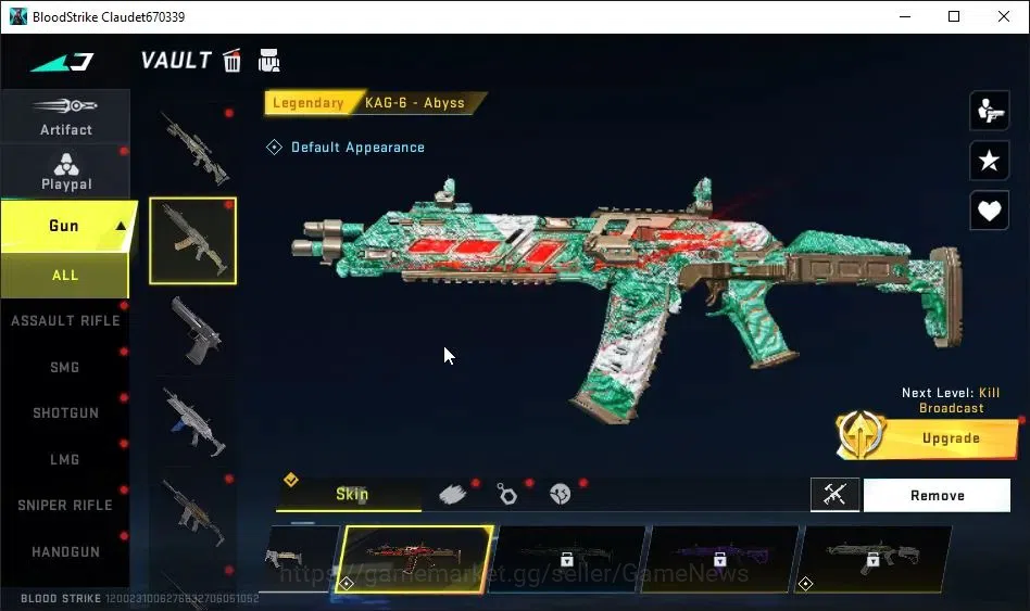 Blood Strike Accounts ASIA|Starter|Collab 7DS-AK47|Collab EVA-MCX|Collab image 10