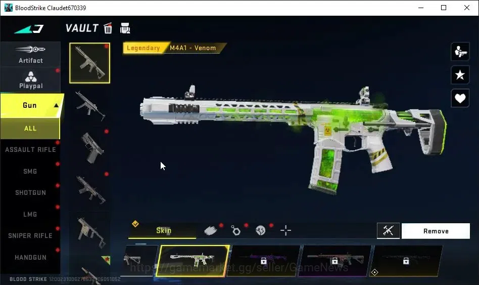 Blood Strike Accounts ASIA|Starter|Collab 7DS-AK47|Collab EVA-MCX|Collab image 15
