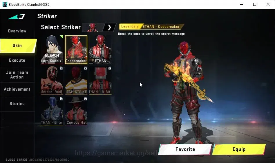 Blood Strike Accounts ASIA|Starter|Collab 7DS-AK47|Collab EVA-MCX|Collab image 6