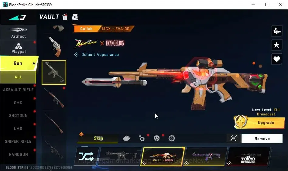 Blood Strike Accounts ASIA|Starter|Collab 7DS-AK47|Collab EVA-MCX|Collab image 8