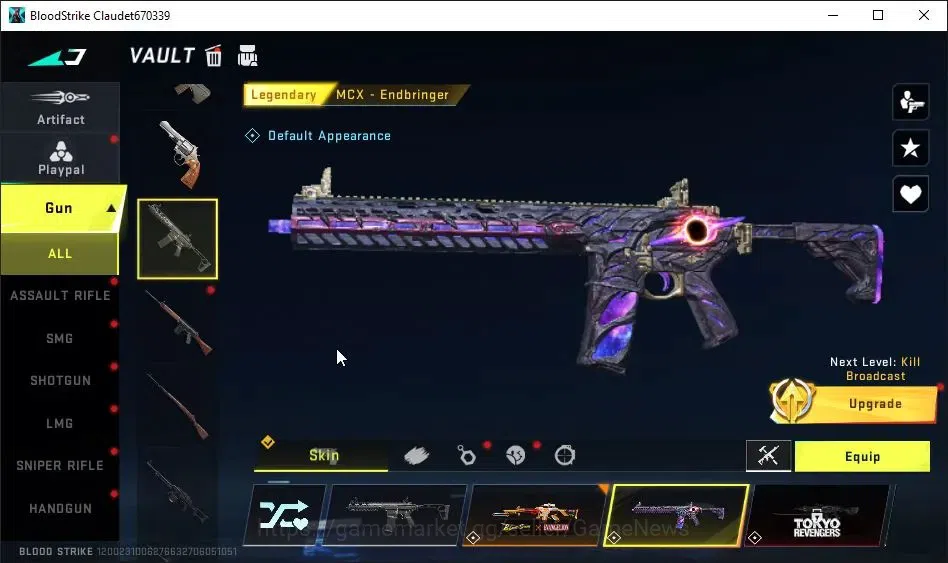 Blood Strike Accounts ASIA|Starter|Collab 7DS-AK47|Collab EVA-MCX|Collab image 9