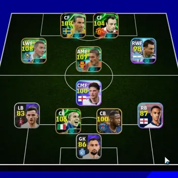 eFootball Accounts Legends & Iconic Players Android|8 Epic Eden Hazard,Zlatan Ibrahimovic,Francesco Totti,Fabio