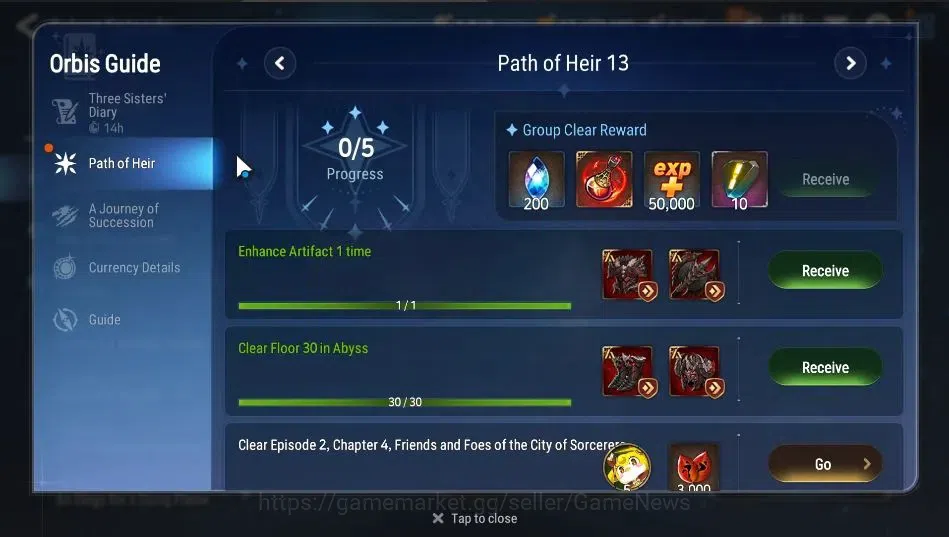 Epic Seven Accounts GLOBAL|UnVerif|5 ML (EIlynav,RRoana,LCermia,DJ Bas image 17