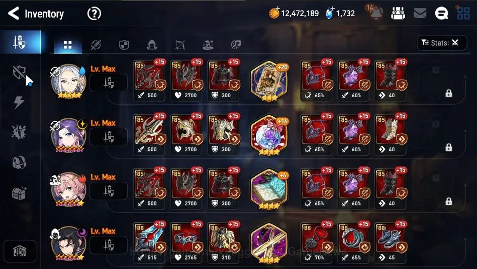Epic Seven Accounts GLOBAL|UnVerif|5 ML (EIlynav,RRoana,LCermia,DJ Bas image 18