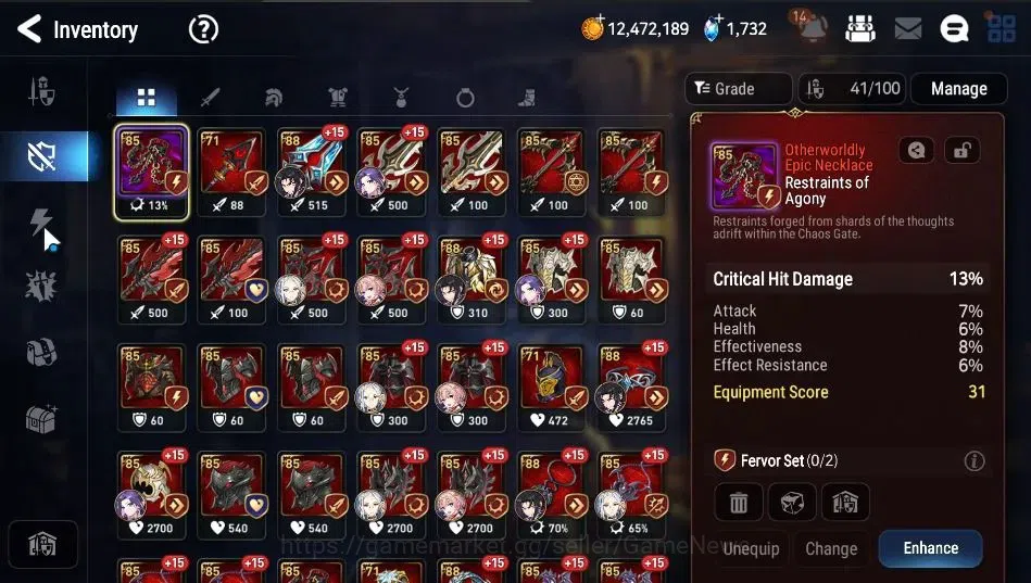 Epic Seven Accounts GLOBAL|UnVerif|5 ML (EIlynav,RRoana,LCermia,DJ Bas image 19